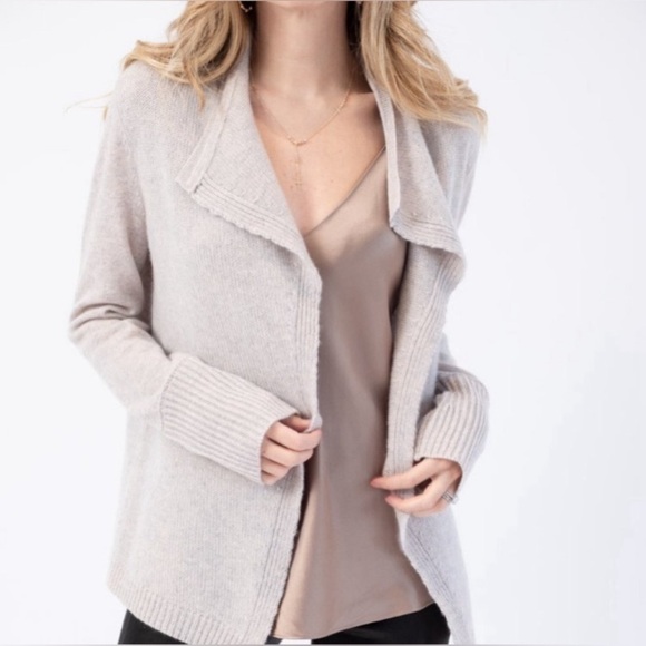 NWT Inhabit Cashmere Cardigan in twill, Size XS - Picture 13 of 13